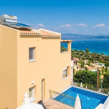 Corfu Sea View Villa - Aurora バルバティ エクステリア 写真