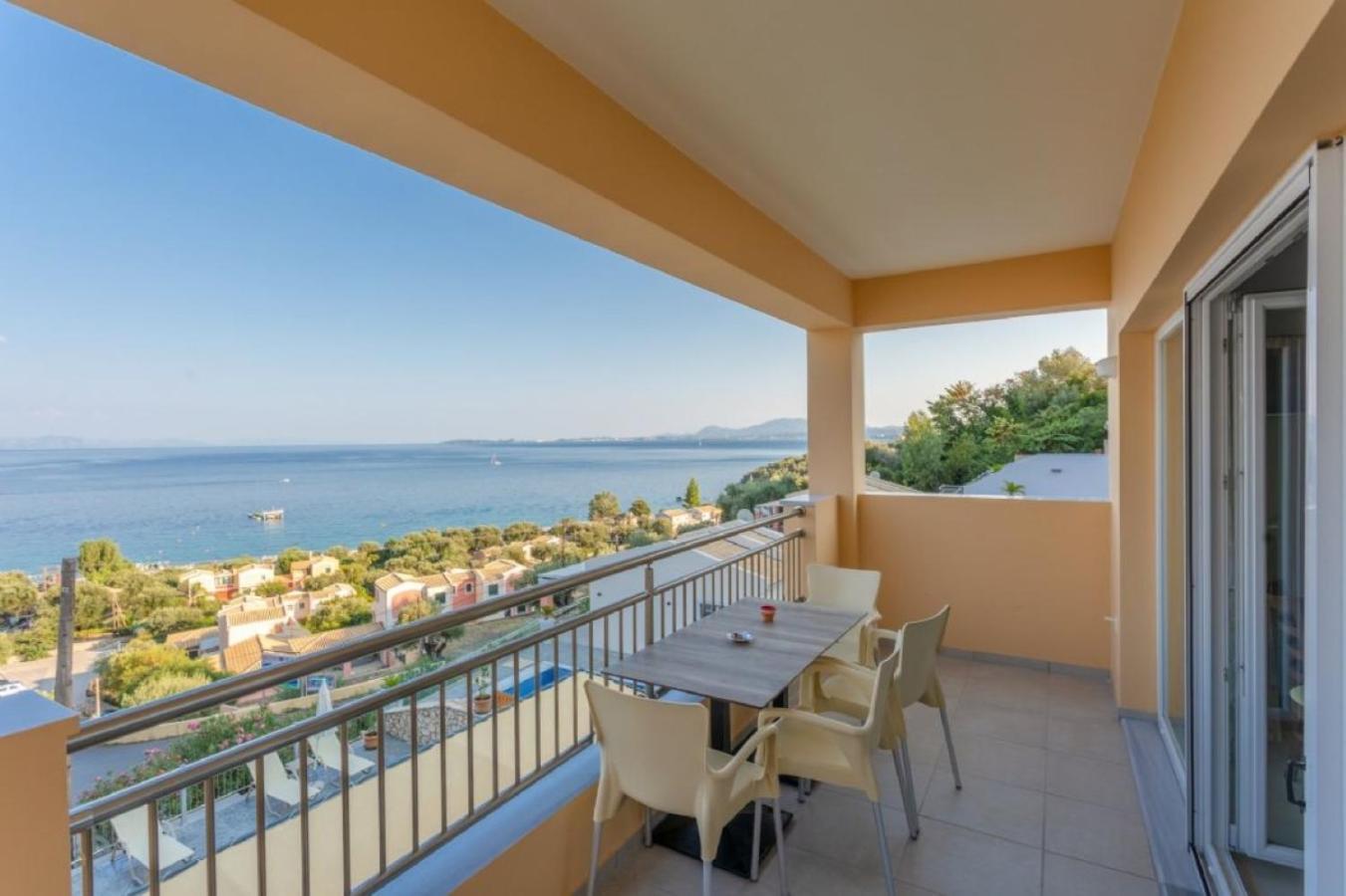 Corfu Sea View Villa - Aurora バルバティ エクステリア 写真