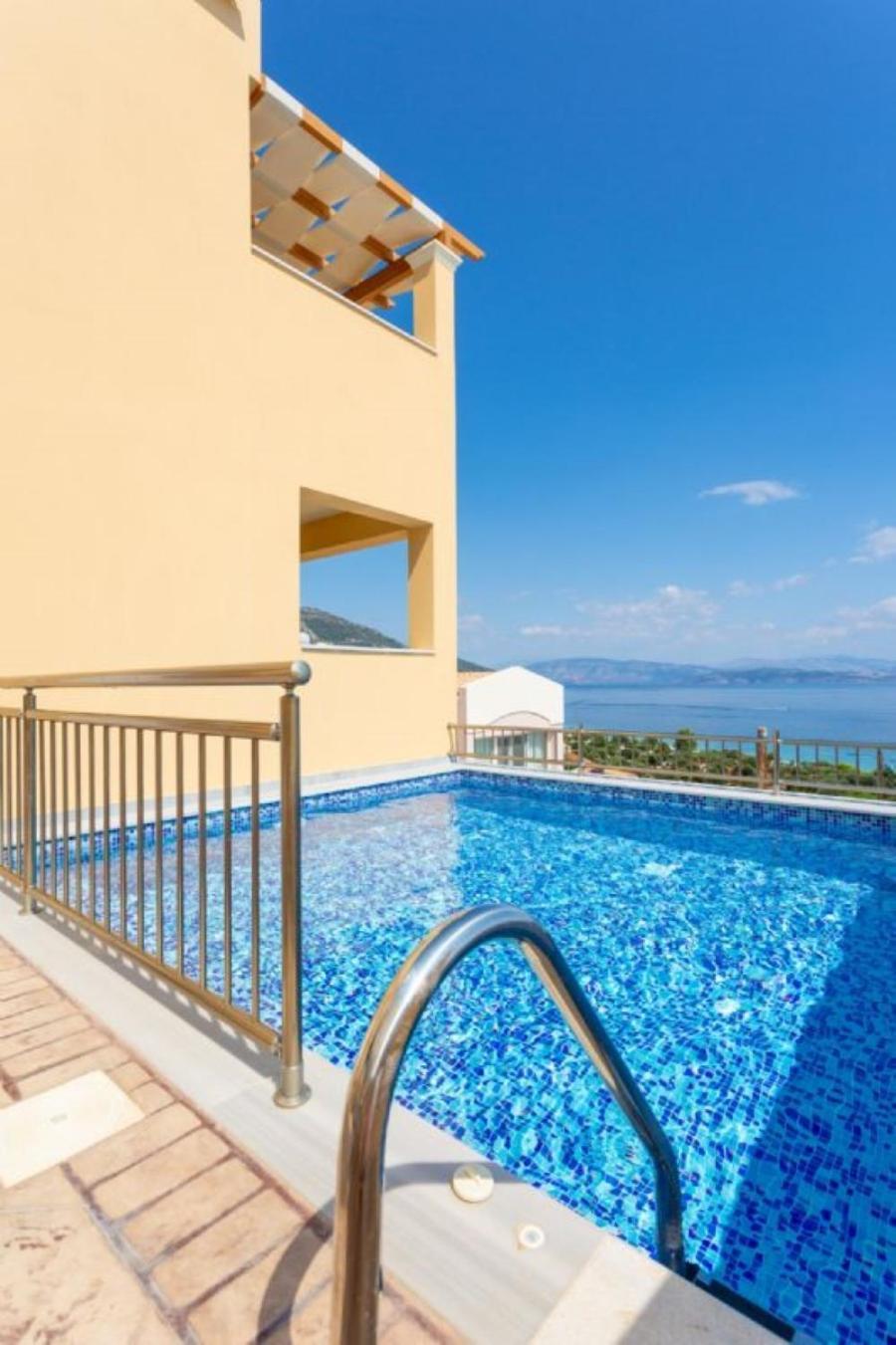 Corfu Sea View Villa - Aurora バルバティ エクステリア 写真