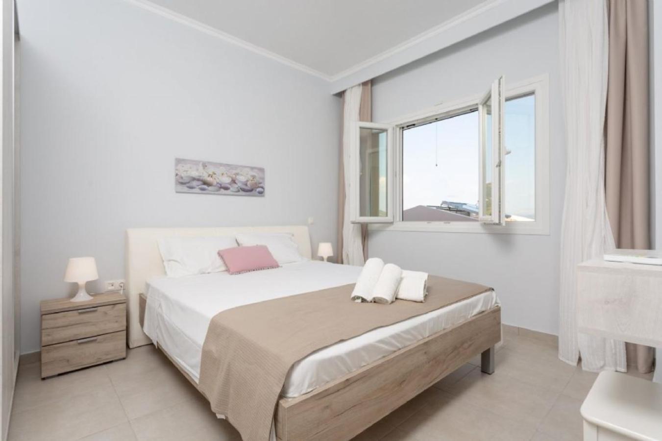 Corfu Sea View Villa - Aurora バルバティ エクステリア 写真