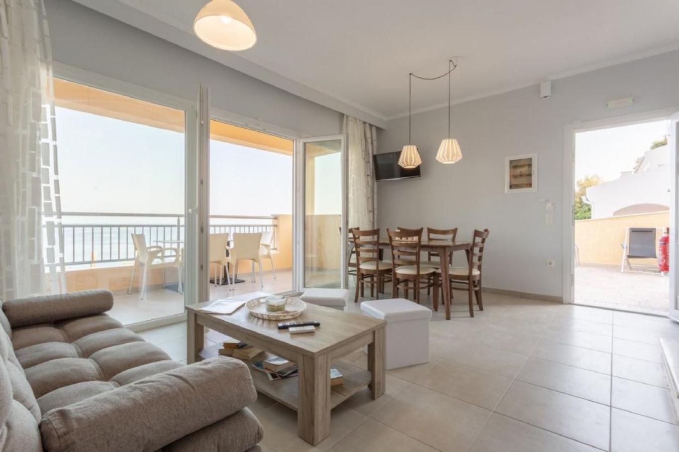 Corfu Sea View Villa - Aurora バルバティ エクステリア 写真