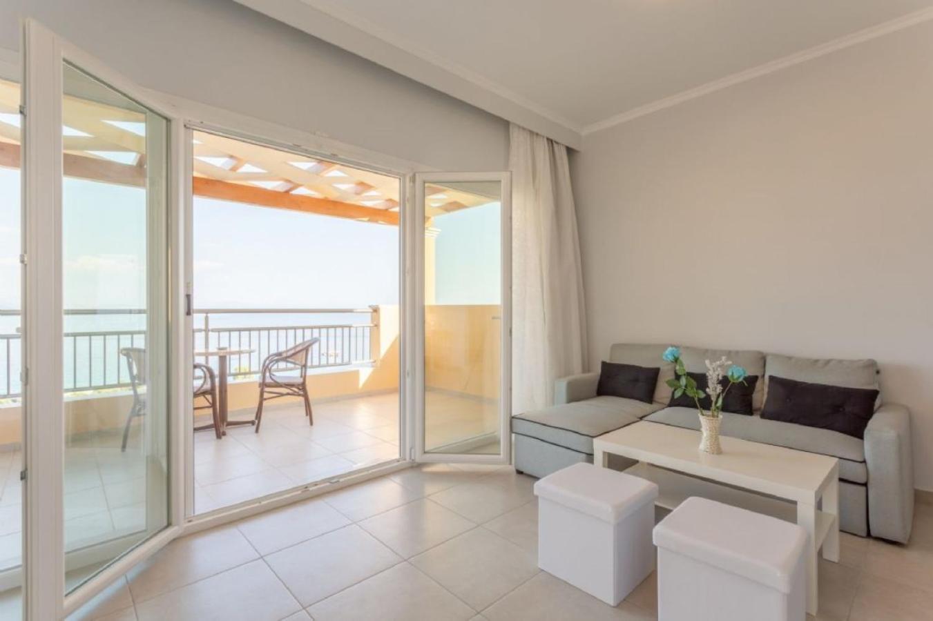 Corfu Sea View Villa - Aurora バルバティ エクステリア 写真