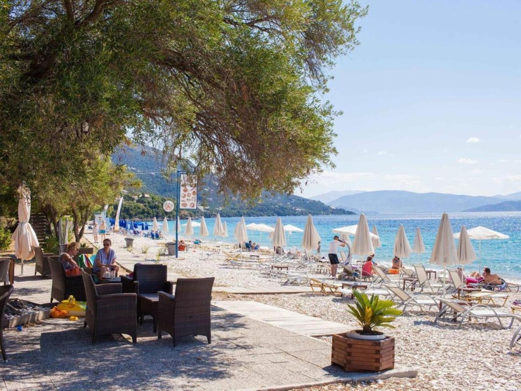 Corfu Sea View Villa - Aurora バルバティ エクステリア 写真